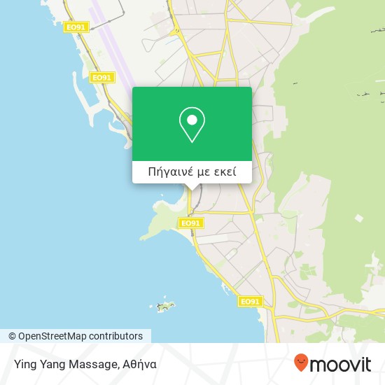 Ying Yang Massage χάρτης