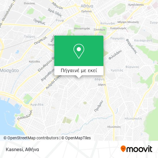 Kasnesi χάρτης