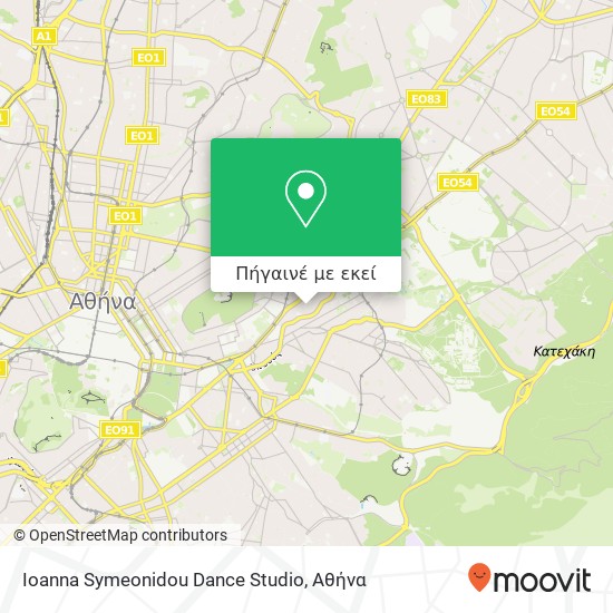 Ioanna Symeonidou Dance Studio χάρτης
