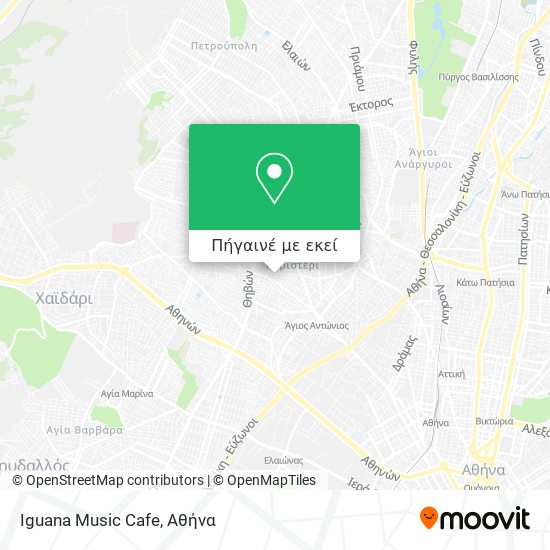 Iguana Music Cafe χάρτης