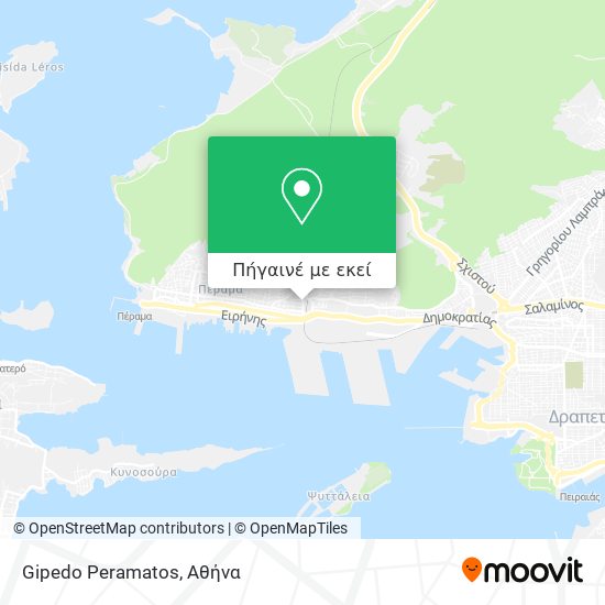 Gipedo Peramatos χάρτης