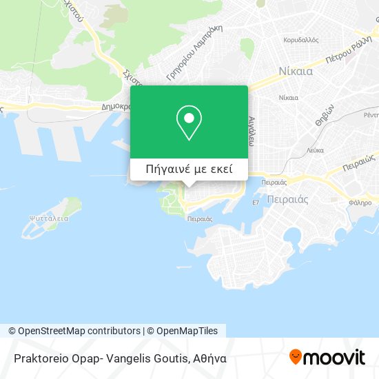 Praktoreio Opap- Vangelis Goutis χάρτης