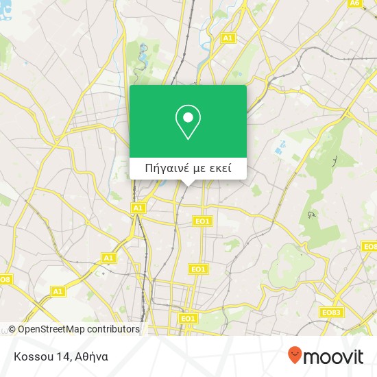 Kossou 14 χάρτης