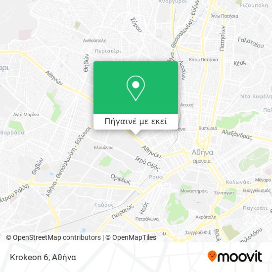 Krokeon 6 χάρτης