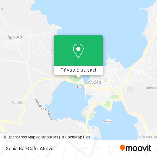 Xenia Bar-Cafe χάρτης