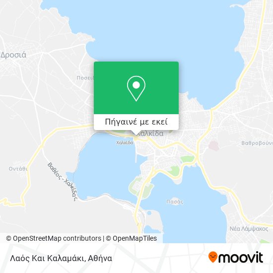 Λαός Και Καλαμάκι χάρτης