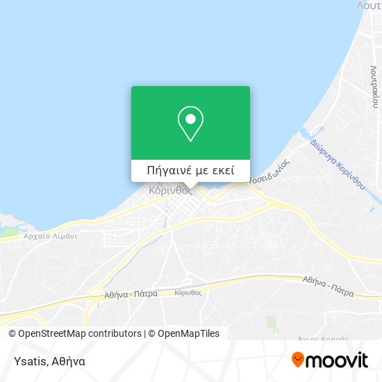 Ysatis χάρτης