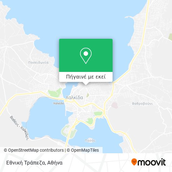 Εθνική Τράπεζα χάρτης