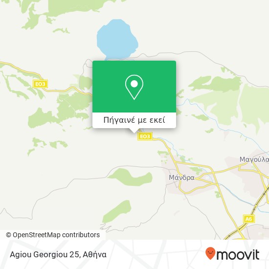 Agiou Georgiou 25 χάρτης