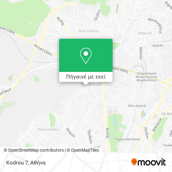 Kodrou 7 χάρτης