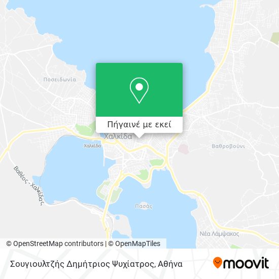 Σουγιουλτζής Δημήτριος Ψυχίατρος χάρτης