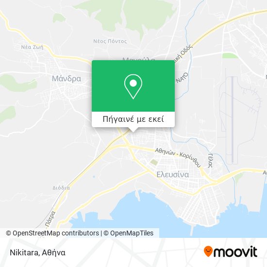 Nikitara χάρτης