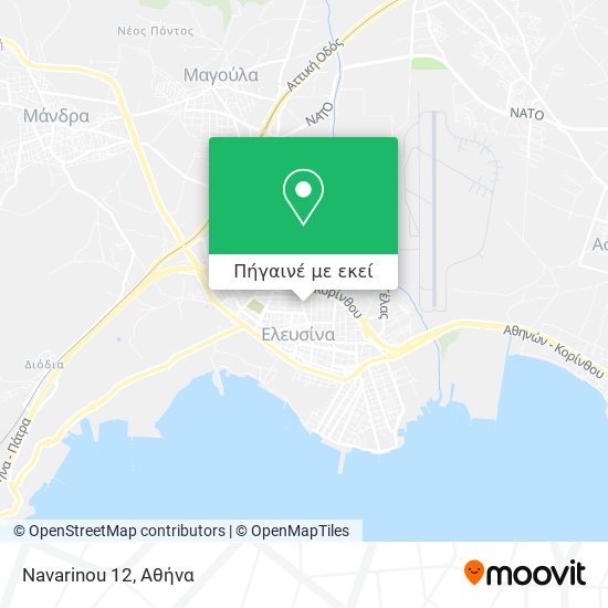 Navarinou 12 χάρτης
