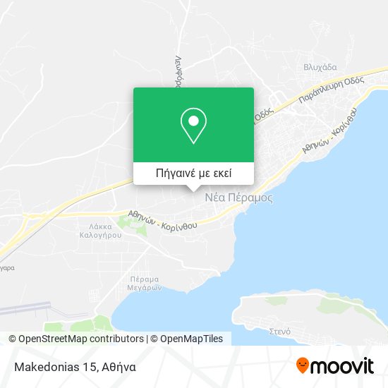 Makedonias 15 χάρτης