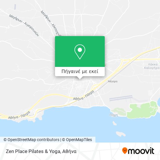 Zen Place Pilates & Yoga χάρτης