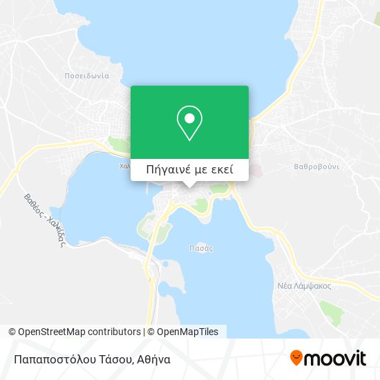Παπαποστόλου Τάσου χάρτης
