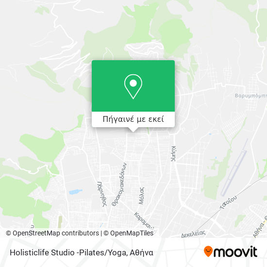 Holisticlife Studio -Pilates / Yoga χάρτης
