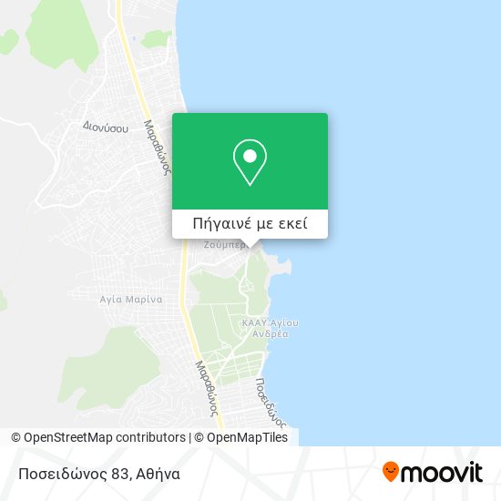 Ποσειδώνος 83 χάρτης