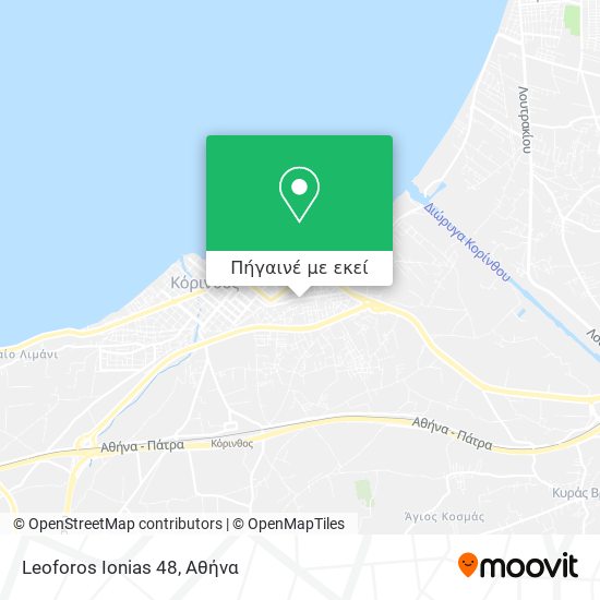 Leoforos Ionias 48 χάρτης
