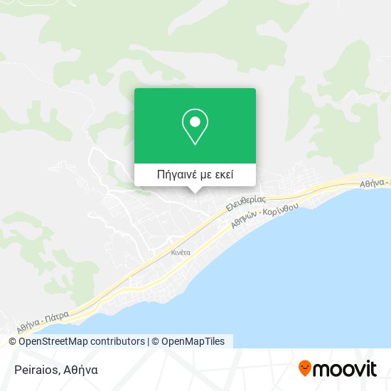 Peiraios χάρτης