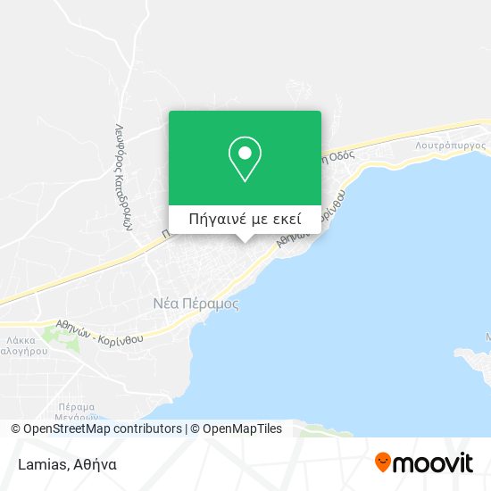 Lamias χάρτης