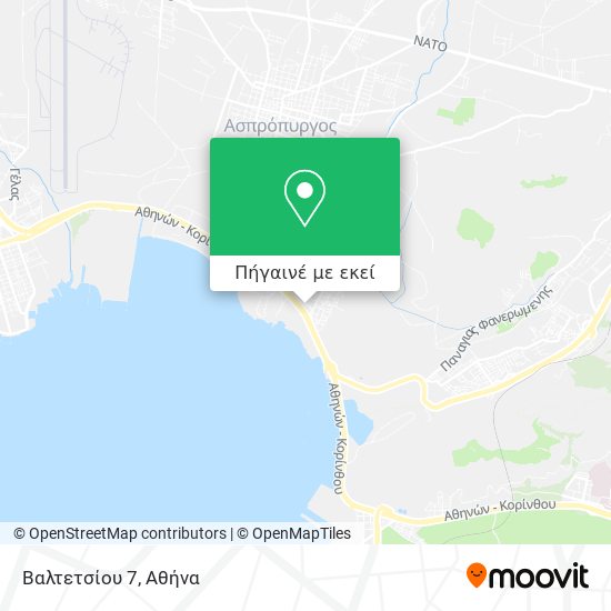 Βαλτετσίου 7 χάρτης
