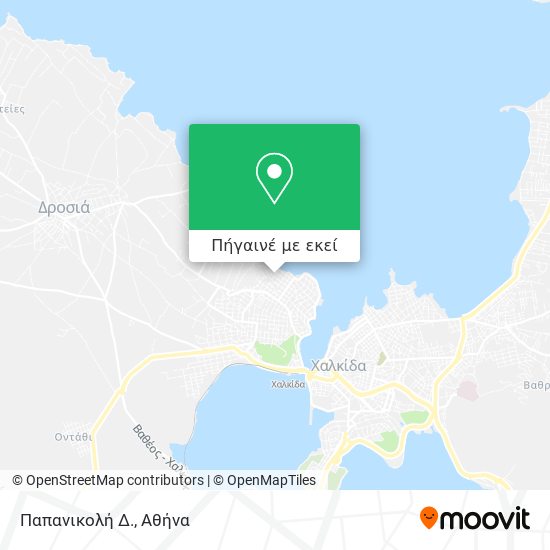 Παπανικολή Δ. χάρτης