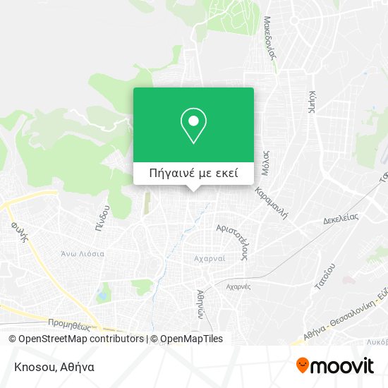 Knosou χάρτης