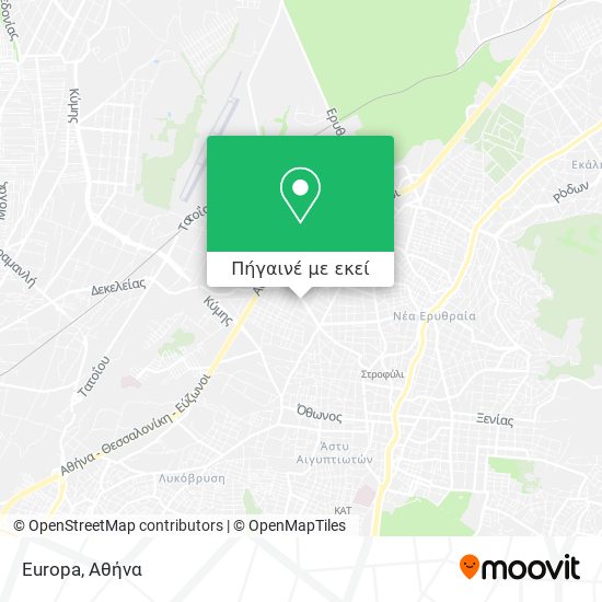 Europa χάρτης