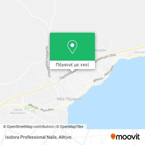 Isidora Professional Nails χάρτης