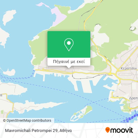 Mavromichali Petrompei 29 χάρτης
