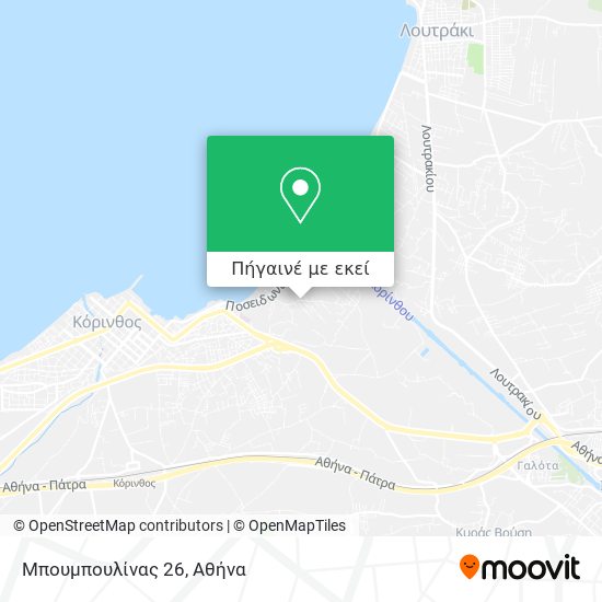 Μπουμπουλίνας 26 χάρτης