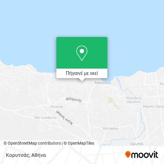 Κορυτσάς χάρτης