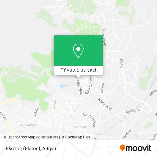 Ελατος (Elatos) χάρτης