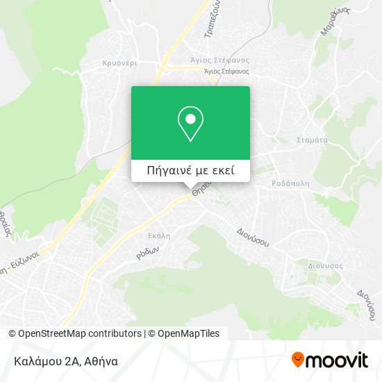 Καλάμου 2Α χάρτης