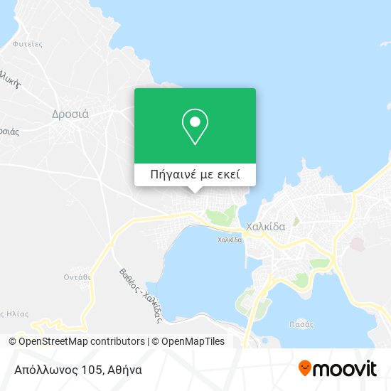 Απόλλωνος 105 χάρτης