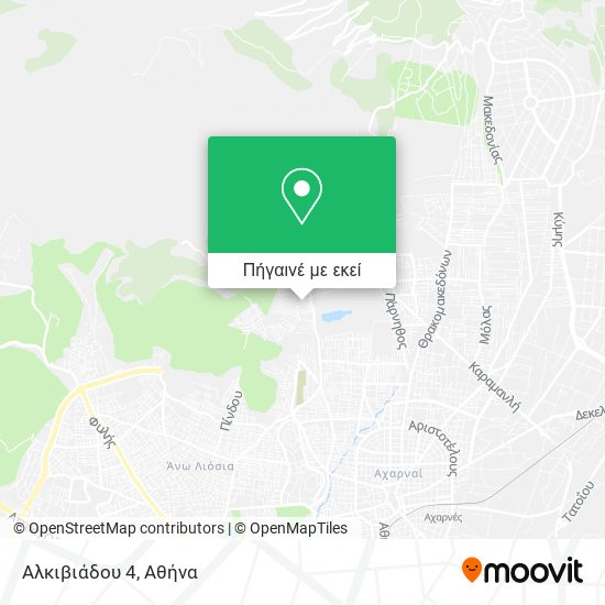 Αλκιβιάδου 4 χάρτης