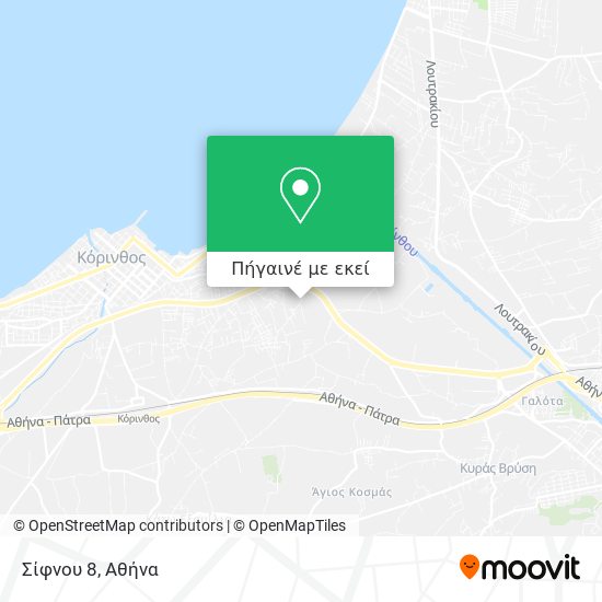 Σίφνου 8 χάρτης