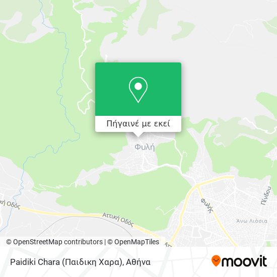 Paidiki Chara (Παιδικη Χαρα) χάρτης
