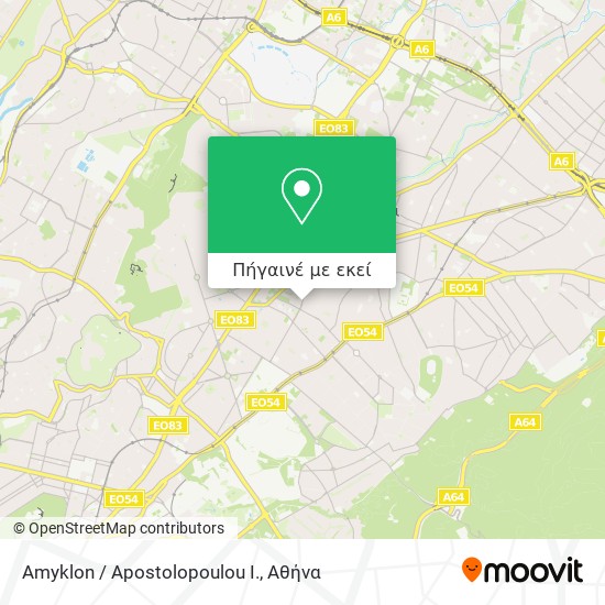 Amyklon / Apostolopoulou I. χάρτης