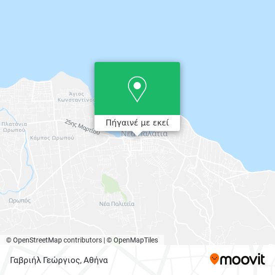 Γαβριήλ Γεώργιος χάρτης