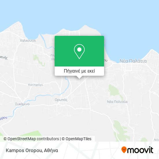 Kampos Oropou χάρτης