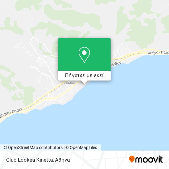 Club Lookéa Kinetta χάρτης