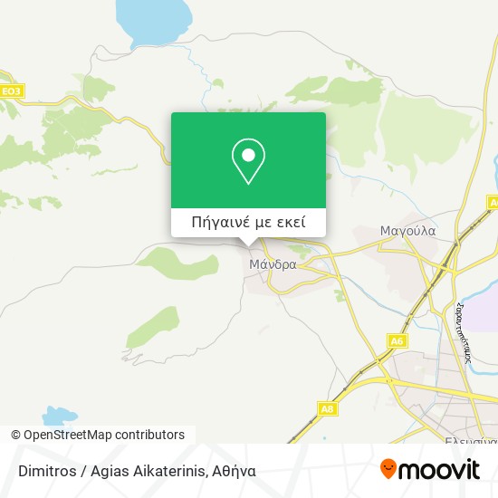 Dimitros / Agias Aikaterinis χάρτης