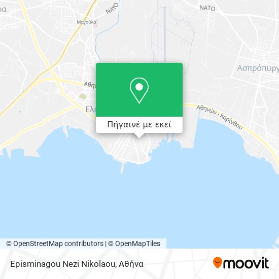 Episminagou Nezi Nikolaou χάρτης