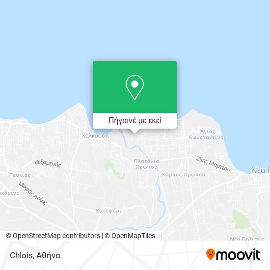 Chlois χάρτης