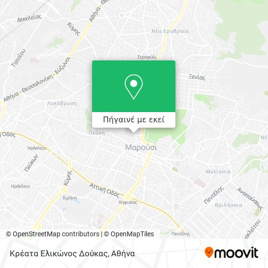 Κρέατα Ελικώνος Δούκας χάρτης