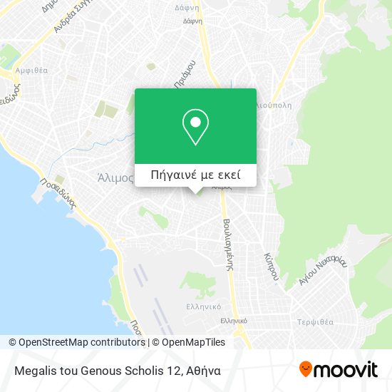 Megalis tou Genous Scholis 12 χάρτης