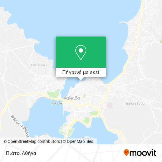 Πιάτο χάρτης