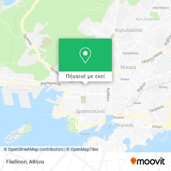 Filellinon χάρτης